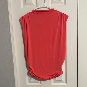 Vibrant Coral Women's Blouse